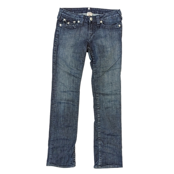 TRUE Religion straight seat blue jeans size 29 - Picture 4 of 14
